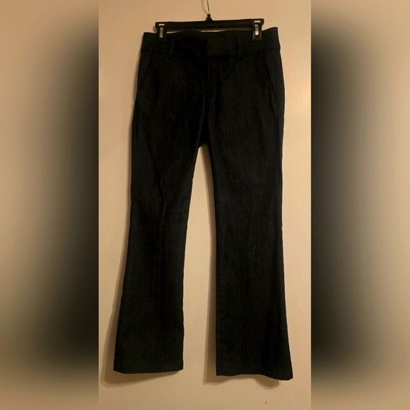 LOFT Denim - NWT Ann Taylor Loft Womens Dark Wash Bootcut Jeans Belt Loops Sz 2 27.5 Inseam